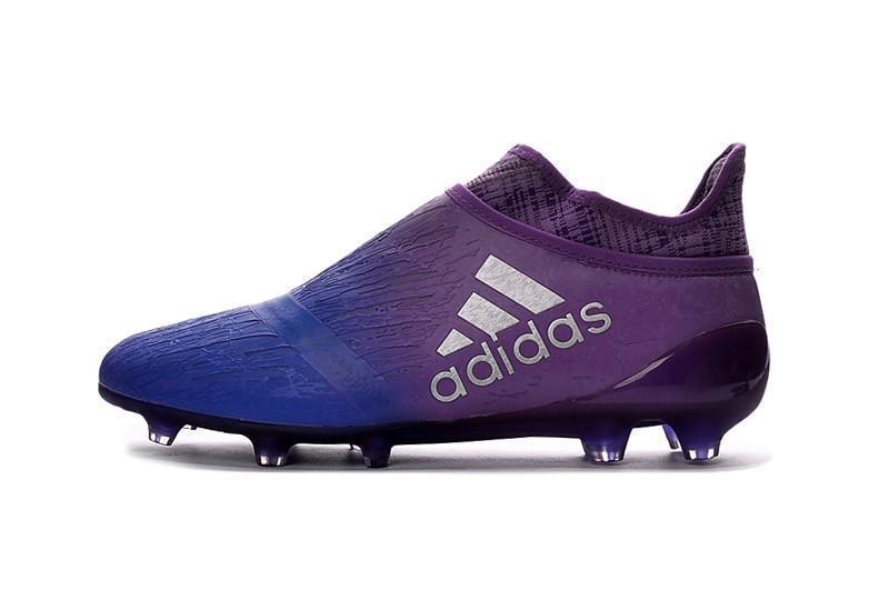 Adidas X 16+ Purechaos FG/AG Soccer Cleats Purple Blue