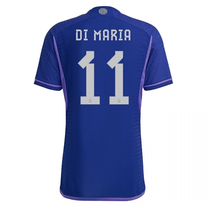 Angel Di Maria Argentina 22/23 II Away Jersey - Player Version