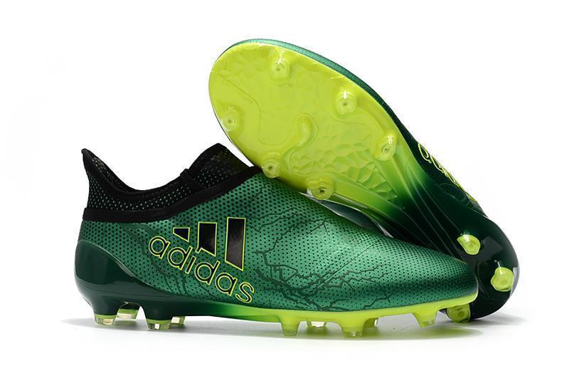 New Adidas X Series FG Thunderstorm Storm Soccer Cleats Shoes Green Yellow Black