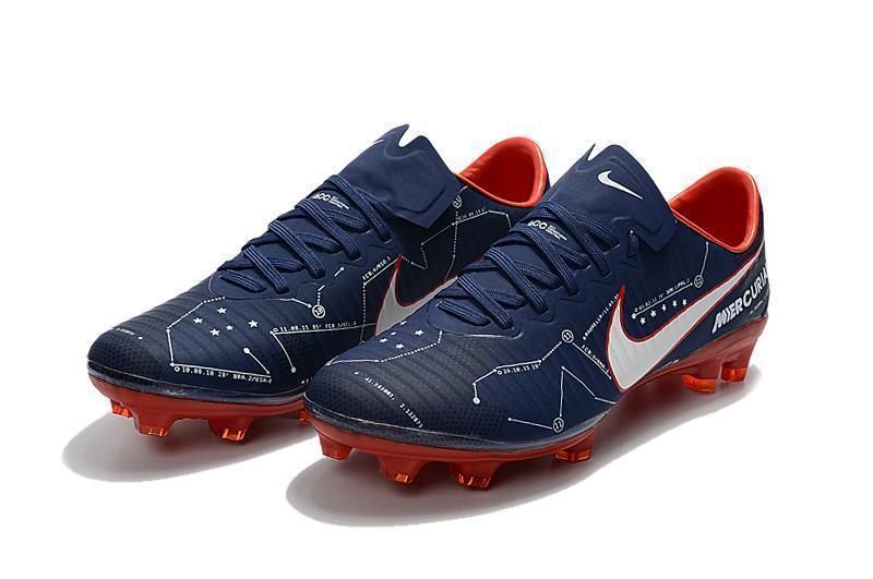 Nike Mercurial Vapor XI Neymar FG Soccer Cleats Blue White Red