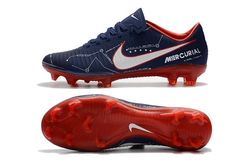 Nike Mercurial Vapor XI Neymar FG Soccer Cleats Blue White Red