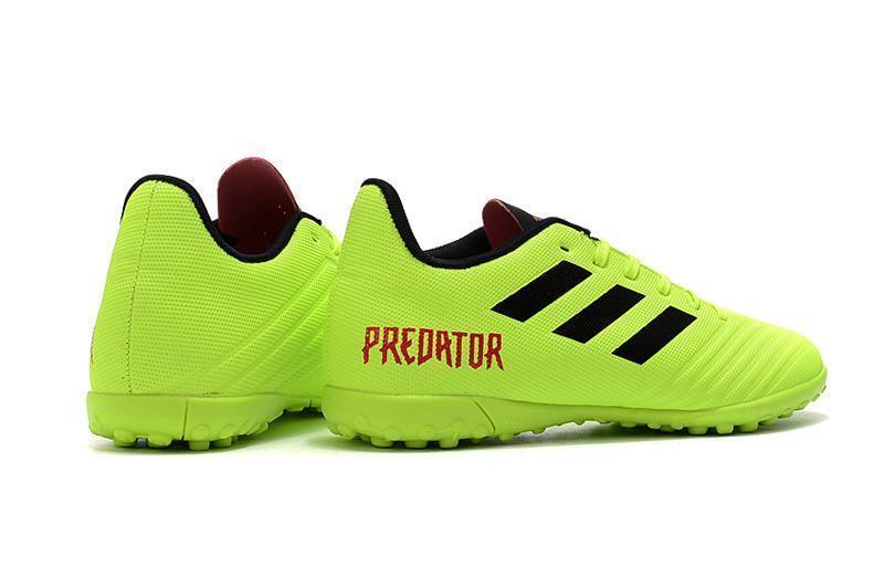 New Adidas Predator TF Soccer Cleats Shoes Green Black Orange