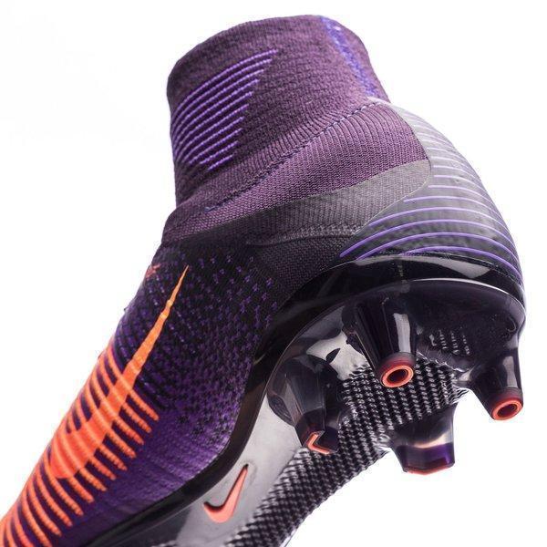 Nike Mercurial Superfly V AG Soccer Cleats Purple Bright Citrus