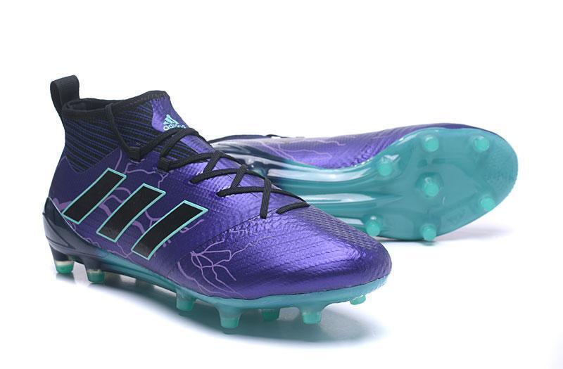 Adidas ACE 17.1 Primeknit Soccer Cleats Legend Ink Black Energy Aqua