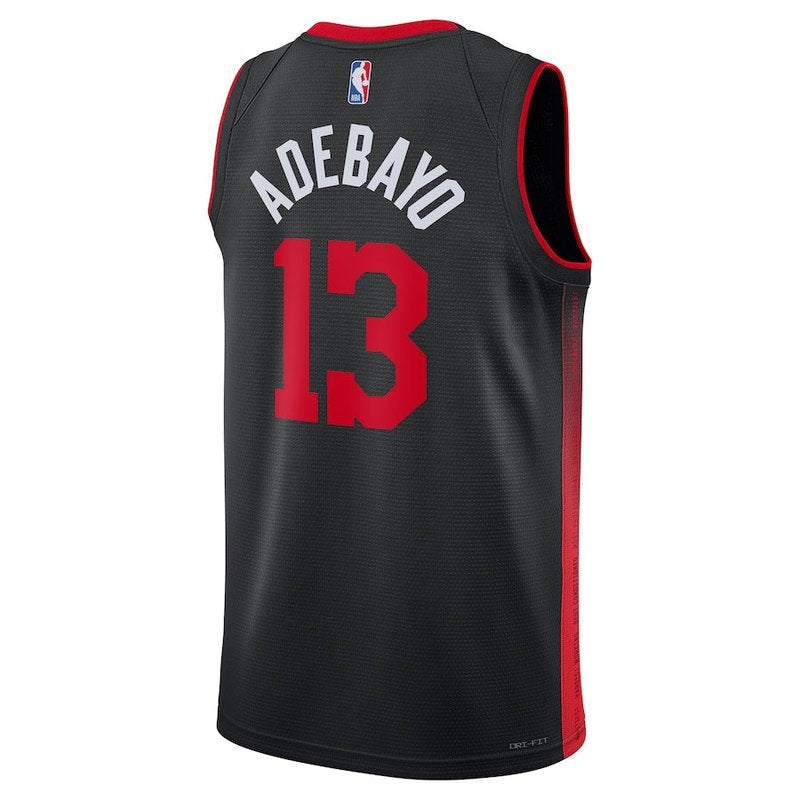 Bam Adebayo Miami Heat Unisex 23/24 NBA Jersey - Black - City Edition