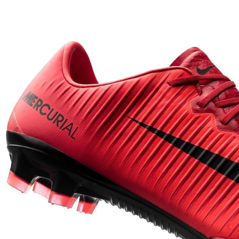 Nike Mercurial Vapor XI FG Soccer Cleats University Red Black