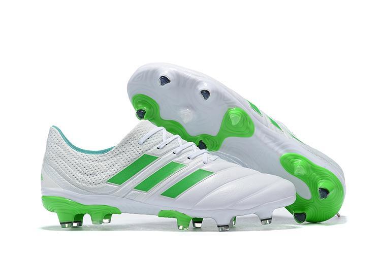 New Adidas Copa 19 + FG Exhibit Soccer Cleats Shoes Bright Green White