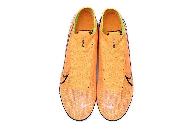 Nike Mercurial Superfly 7 Elite TF Soccers Cleats Shoes Orange Black