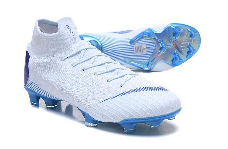 NIKE Mercurial Superfly VI 360 Elite FG Light Blue