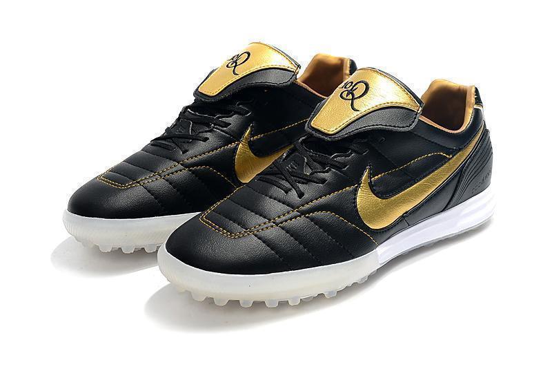 Nike Tiempo Legend VII 7 R10 Elite TF Black Gold