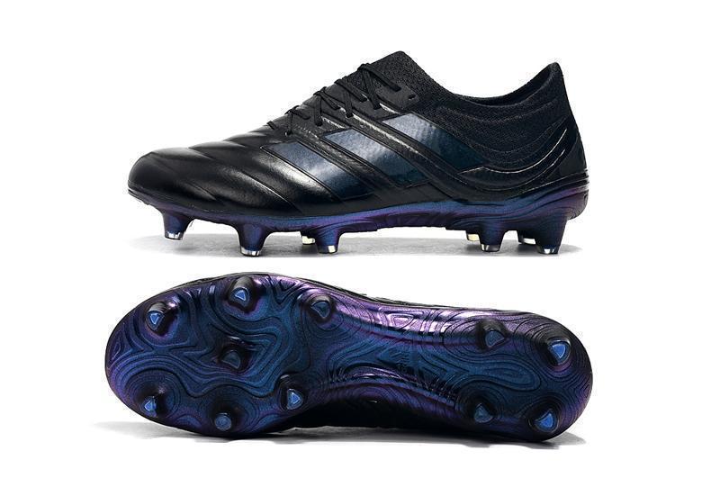 New Adidas Copa 19.1 FG Soccer Cleats Shoes Black Blue