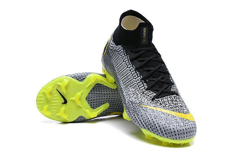 NIKE Mercurial Superfly VI 360 Elite FG Grey Yellow