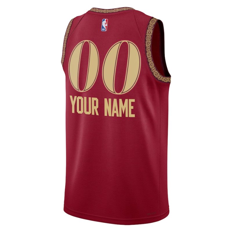 Cleveland Cavaliers Unisex 23/24 NBA Jersey - Wine - City Edition