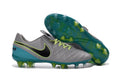 Nike Tiempo Legend VI FG Soccer Cleats Grey Green Black