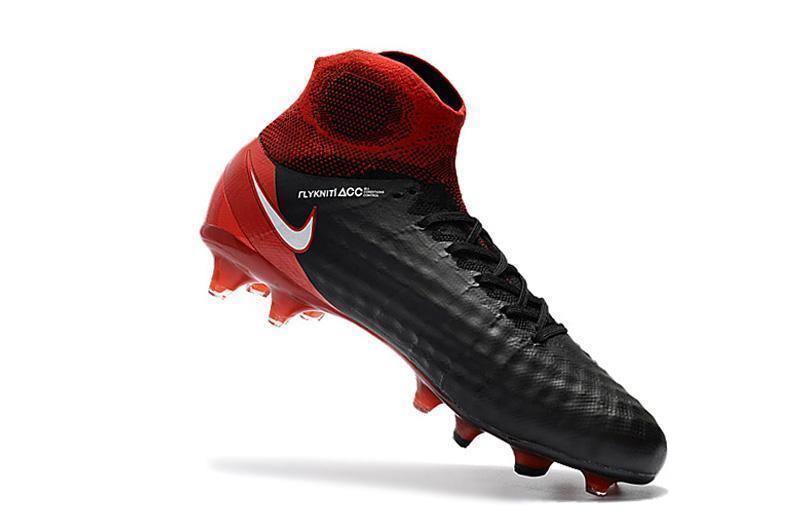 New Nike Magista Obra II Soccer Cleats Shoes Black Red White