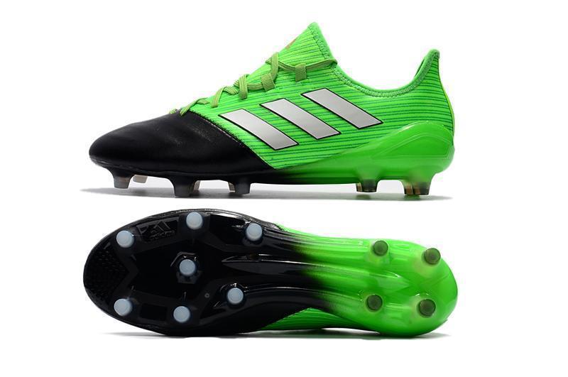 Adidas ACE 17.1 Primeknit Soccer Cleats Green Black White