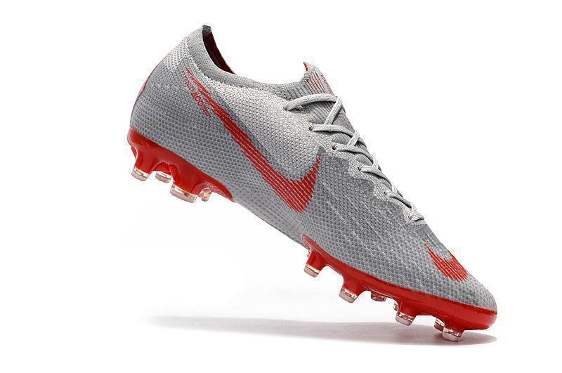 NIKE Mercurial Superfly VI 360 Elite AG High Low Silver Red