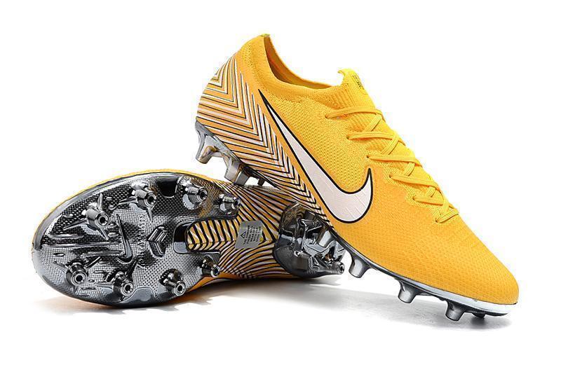 NIKE Mercurial Vapor XII Elite AG Yellow white