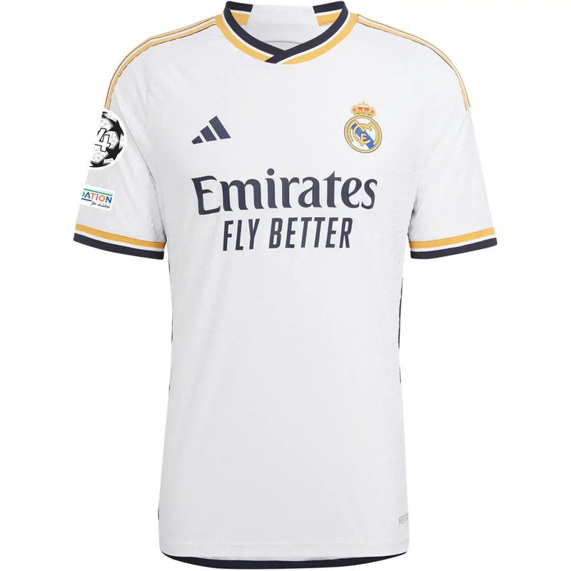 David Alaba Real Madrid 23/24 I Home Jersey - Player Version