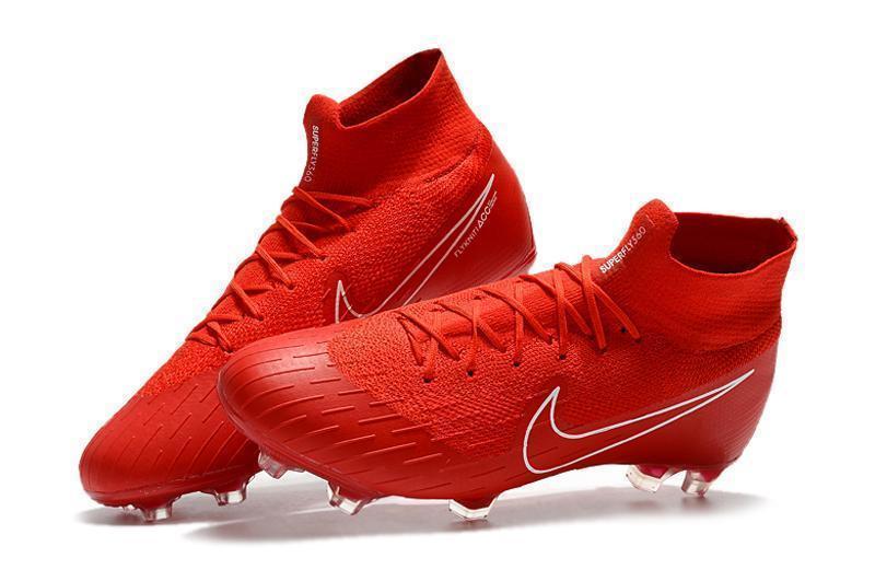 NIKE Mercurial Superfly VI 360 Elite FG Red White Lining