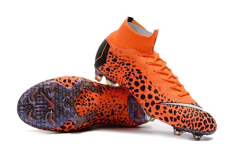 Nike Mercurial Superfly VI 360 x Kim Jones FG Soccer Cleats Orange