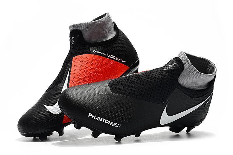 Nike Phantom Vision Elite DF FG Black Orange White