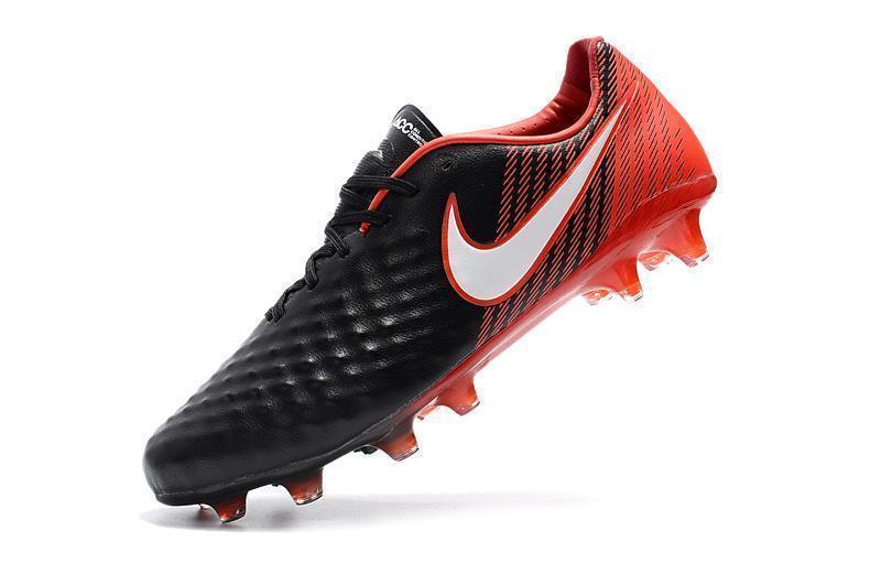 New Nike Magista Obra II FG Soccer Cleats Shoes Black Orange White