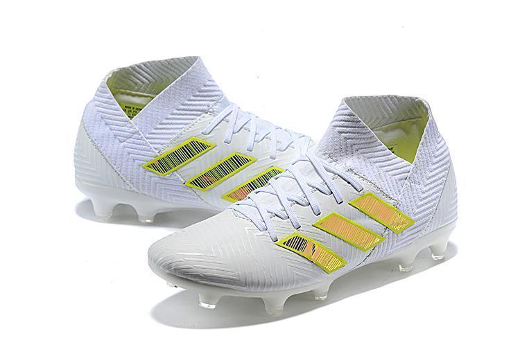 New Adidas Nemeziz 18.1 FG Soccer Cleats Shoes White