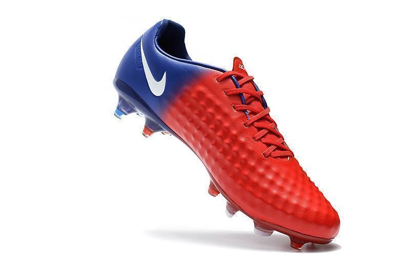 New Nike Magista Obra II FG Soccer Cleats Shoes Red Blue Barcelona