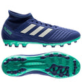 Adidas Predator 18.3 AG/FG Soccer Cleats Royal Blue White Green