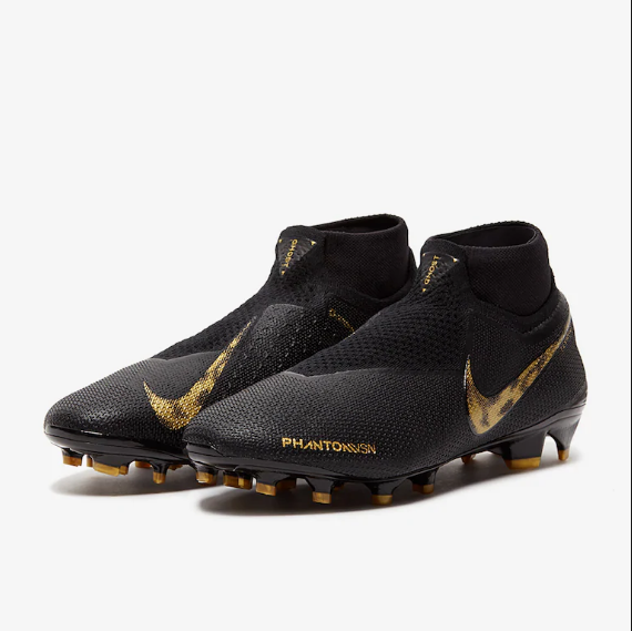 Nike Phantom Vision Elite DF FG Black Gold Ghost