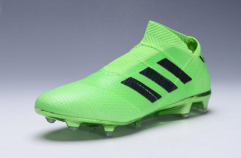 New Adidas Nemeziz 18 'Spectral Mode' Soccer Cleats Shoes Green Black