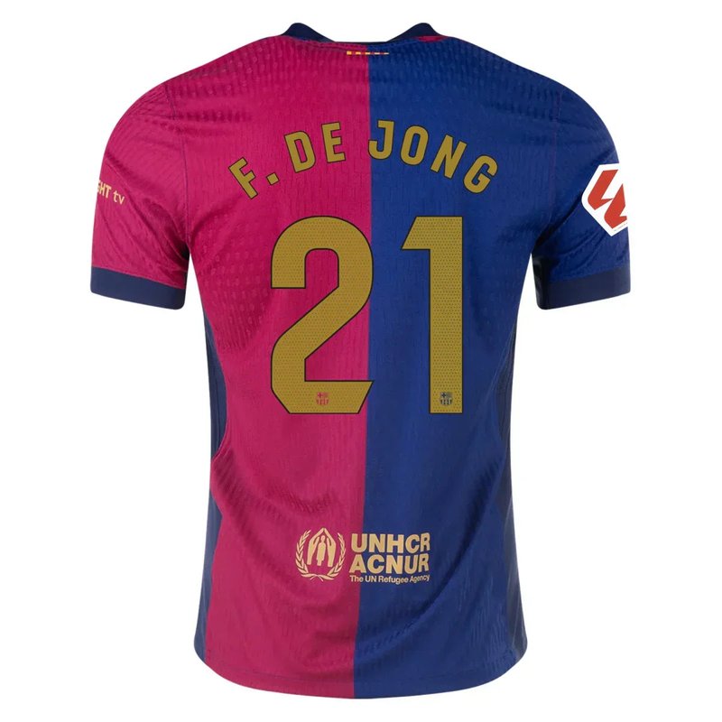 Frenkie de Jong Barcelona 24/25 I Home Jersey - Player Version