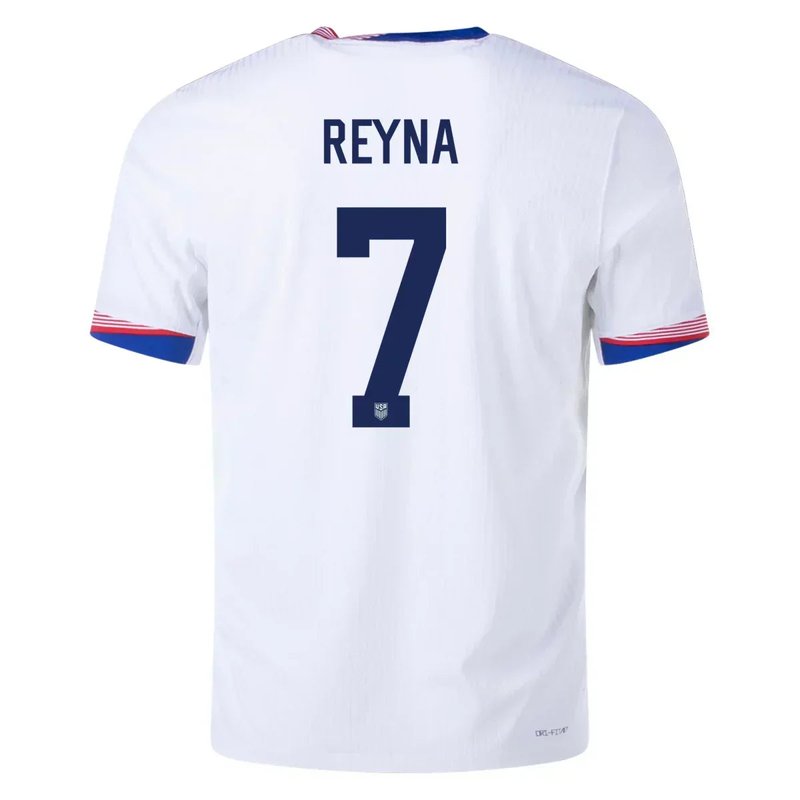 Giovanni Reyna USA 24/25 I Home Jersey - Player Version