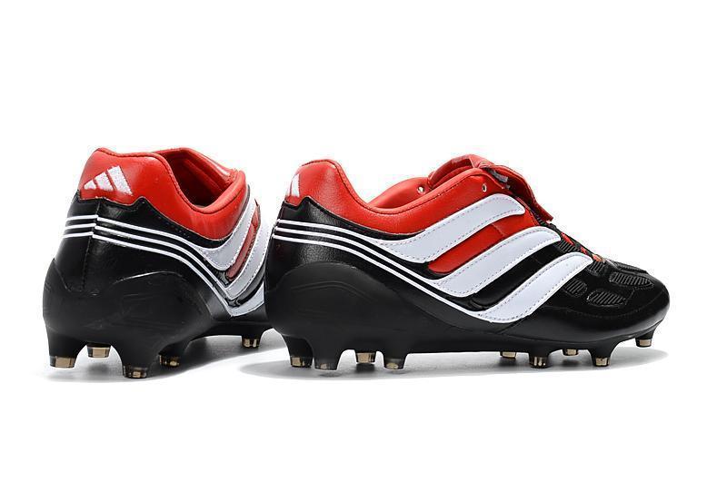 New Adidas Predator Accelerator FG Soccer Cleats Shoes Red Black White