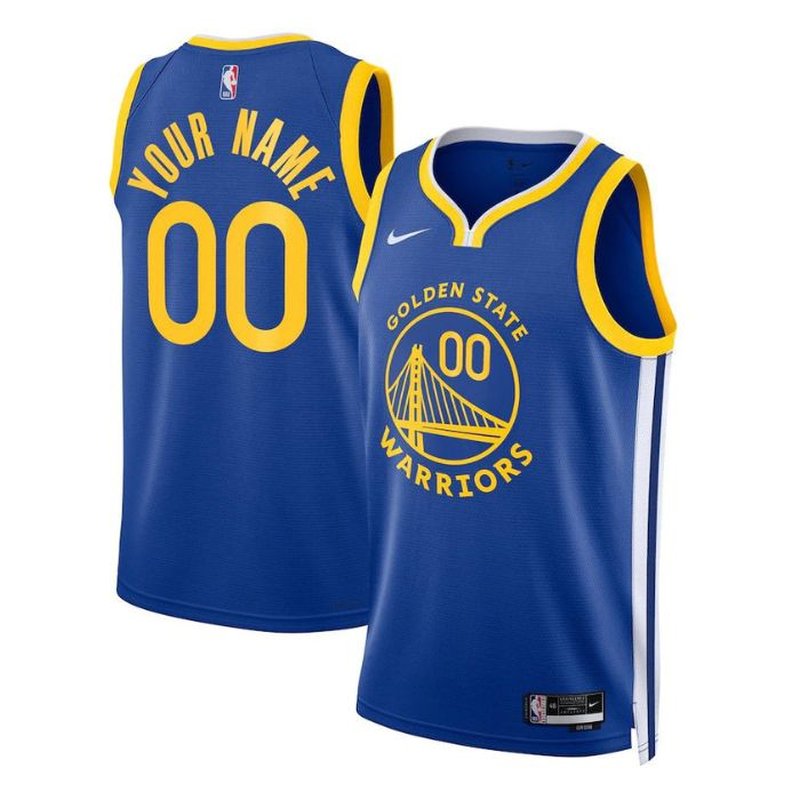 Golden State Warriors Unisex 2023 NBA Jersey Blue - Icon Edition