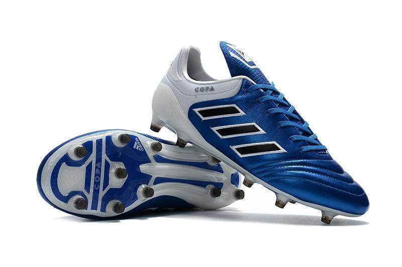 Adidas Copa 17.1 FG Soccer Cleats Royal Blue White Black