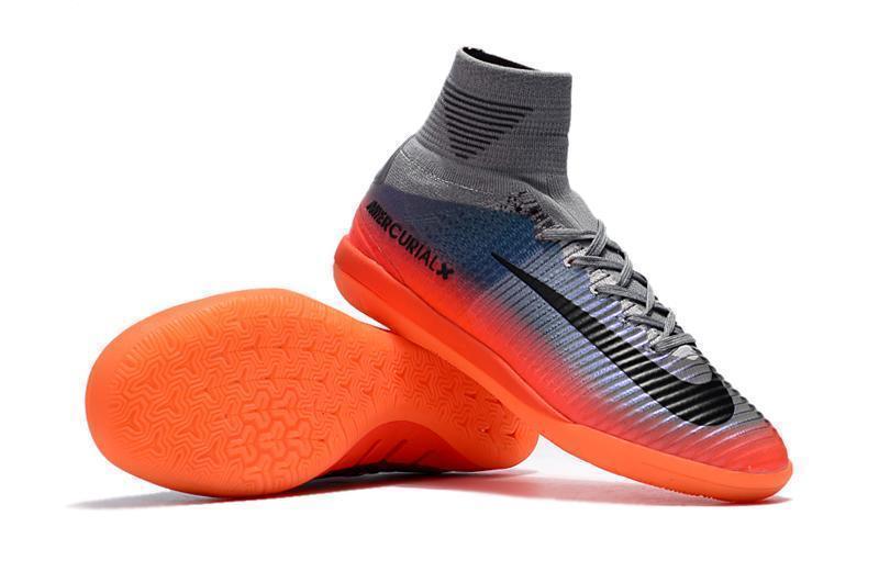 Nike MercurialX Proximo II CR7 IC IC0046 Cool Grey/Metallic Hematite