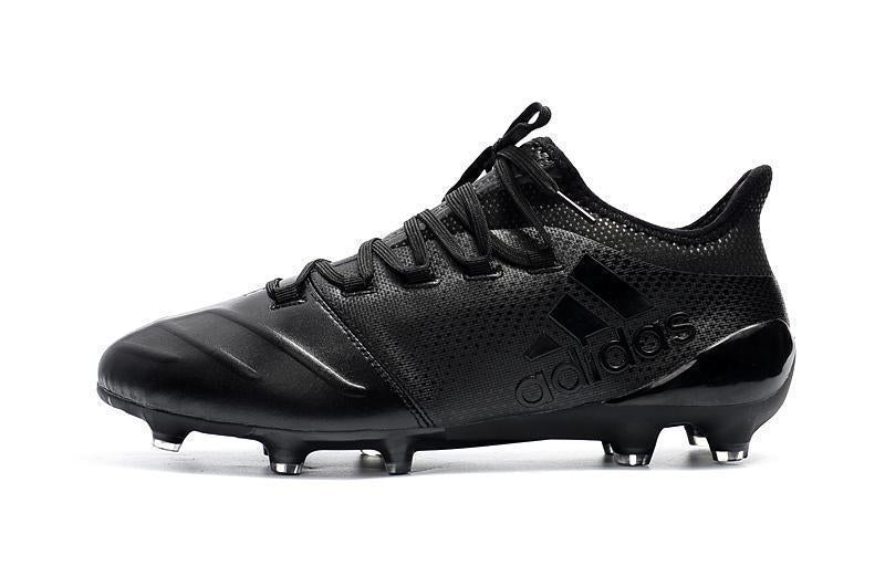 New Adidas X Series Leather FG Soccer Cleats Shoes Black