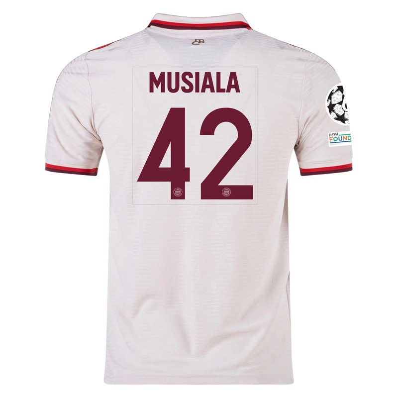 Jamal Musiala Bayern Munich 24/25 III Third UCL Jersey - Player Version