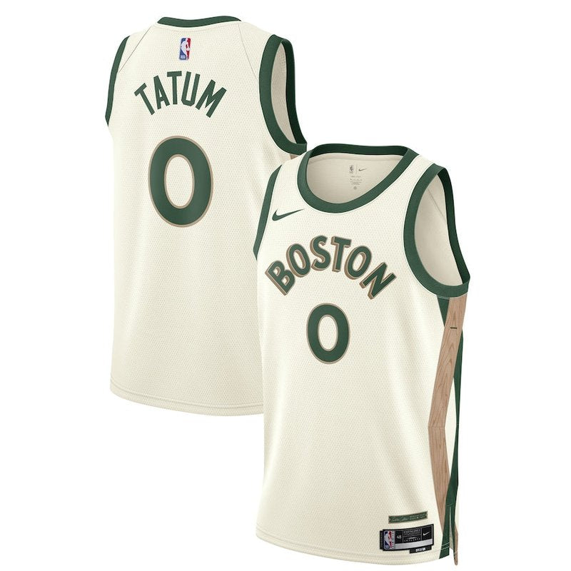 Jayson Tatum Boston Celtics Unisex 23/24 NBA Jersey - White - City Edition