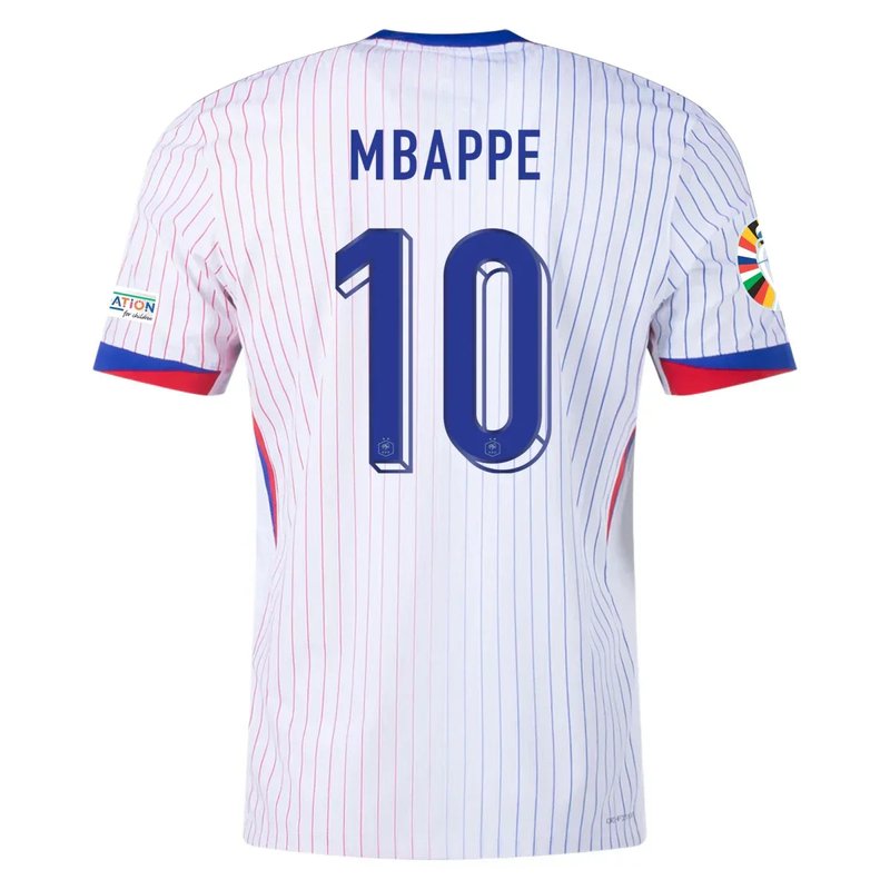 Kylian Mbapp������������������ France 24/25 II Away Jersey - Player Version