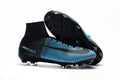 Nike Mercurial Superfly V FG Soccer Cleats Blue Black