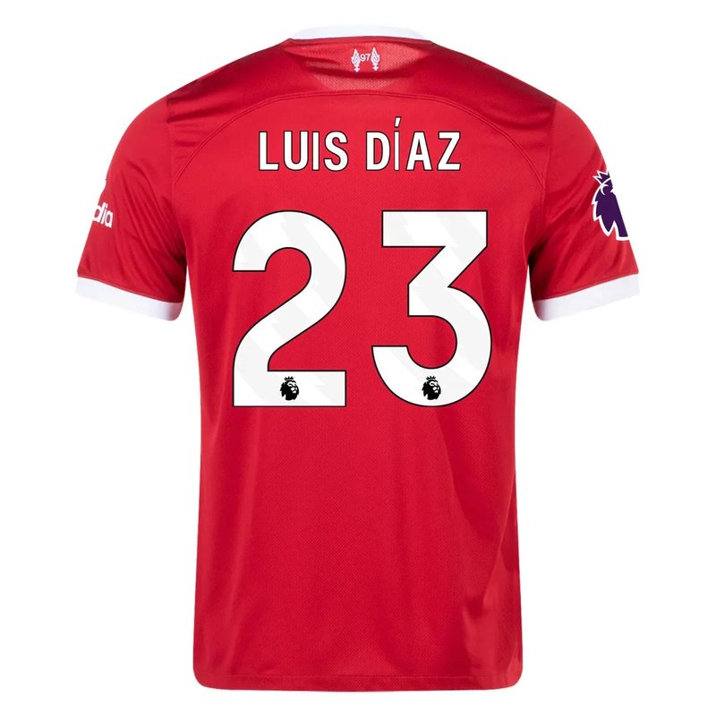 Luis D������������������az Liverpool 23/24 I Home Jersey - Fan Version