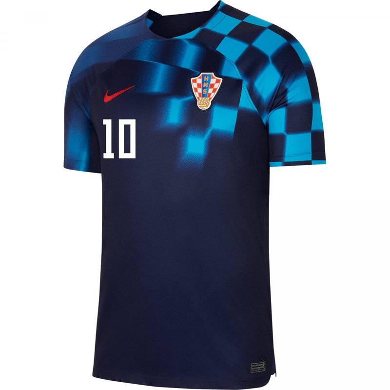 Luka Modri������������������ Croatia 22/23 II Away Jersey - Fan Version