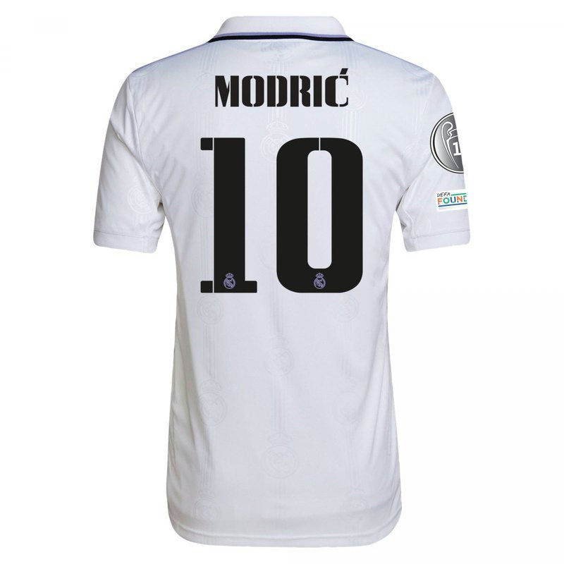 Luka Modri������������������ Real Madrid 22/23 UCL I Home Jersey - Fan Version