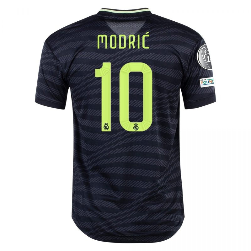 Luka Modri������������������ Real Madrid 22/23 UCL III Third Jersey - Player Version