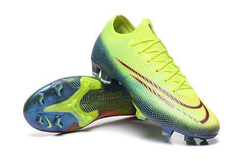 Nike Mercurial Vapor 13 Elite CR7 FG Dream Speed 002 Flyknit 360 Soccers Cleats Shoes Green