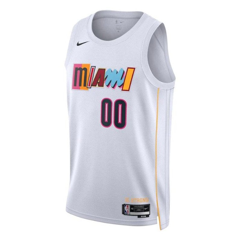 Miami Heat Unisex 2023 NBA Jersey - City Edition - White