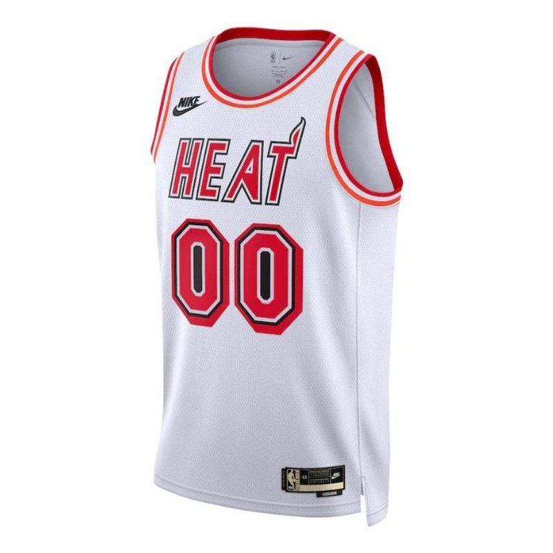 Miami Heat Unisex 2023 NBA Jersey - Classic Edition - White